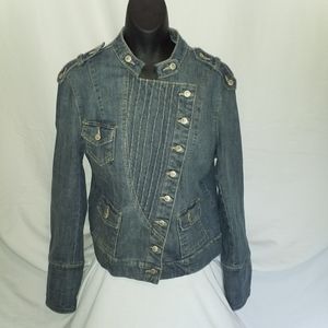 JimmyZ Jean Jacket Y2K. Retro. Perfect Condition. Size:XL. Color: Blue.